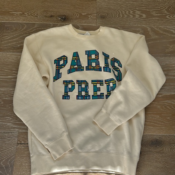NWT Free People X Firstport Paris Prep Crewneck - Picture 2 of 3